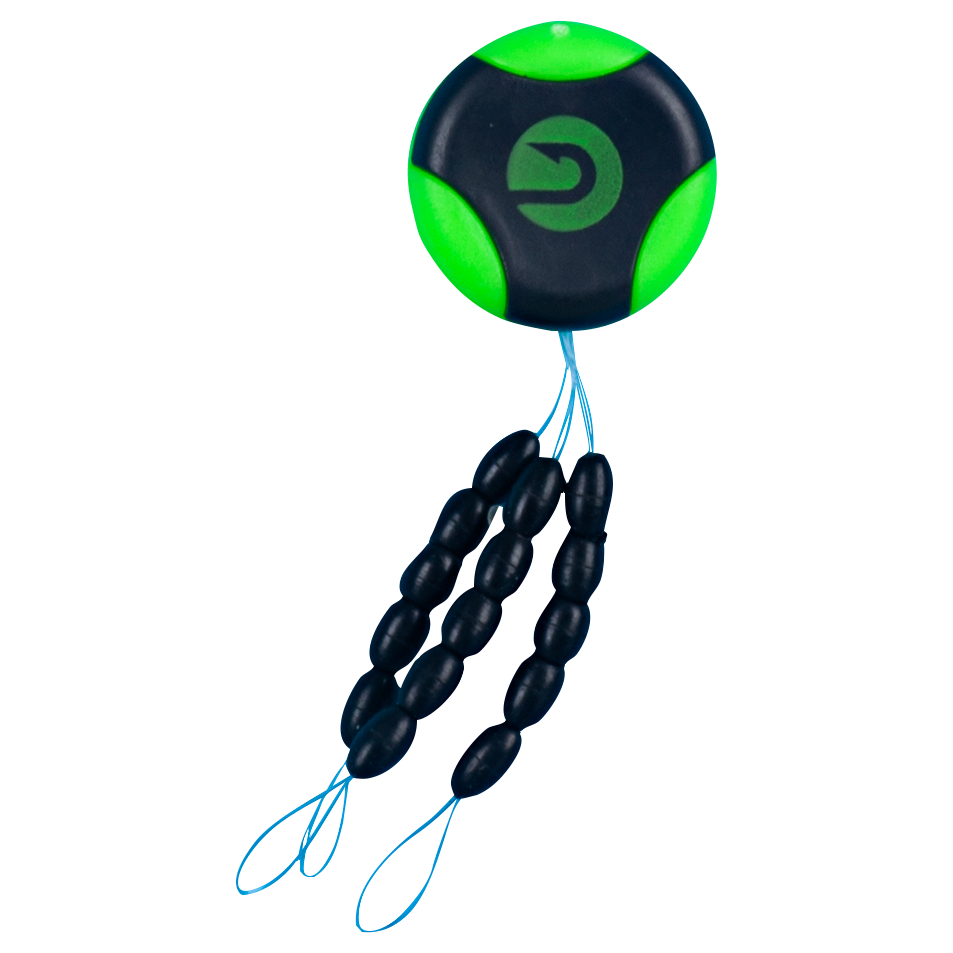Sänger Gummistopper (schwarz)