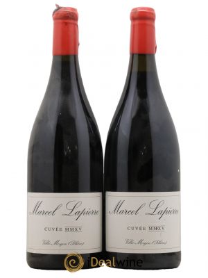 Morgon Cuvée Marcel Lapierre Marcel Lapierre (Domaine)  2015 - Lot de 2 Magnums