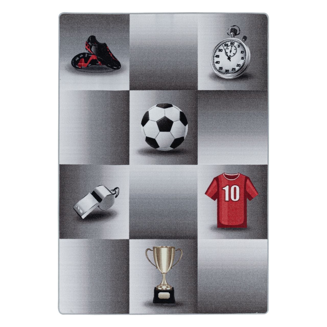 Ayyildiz Teppich, PLAY 2906, GREY, 80 x 120 cm