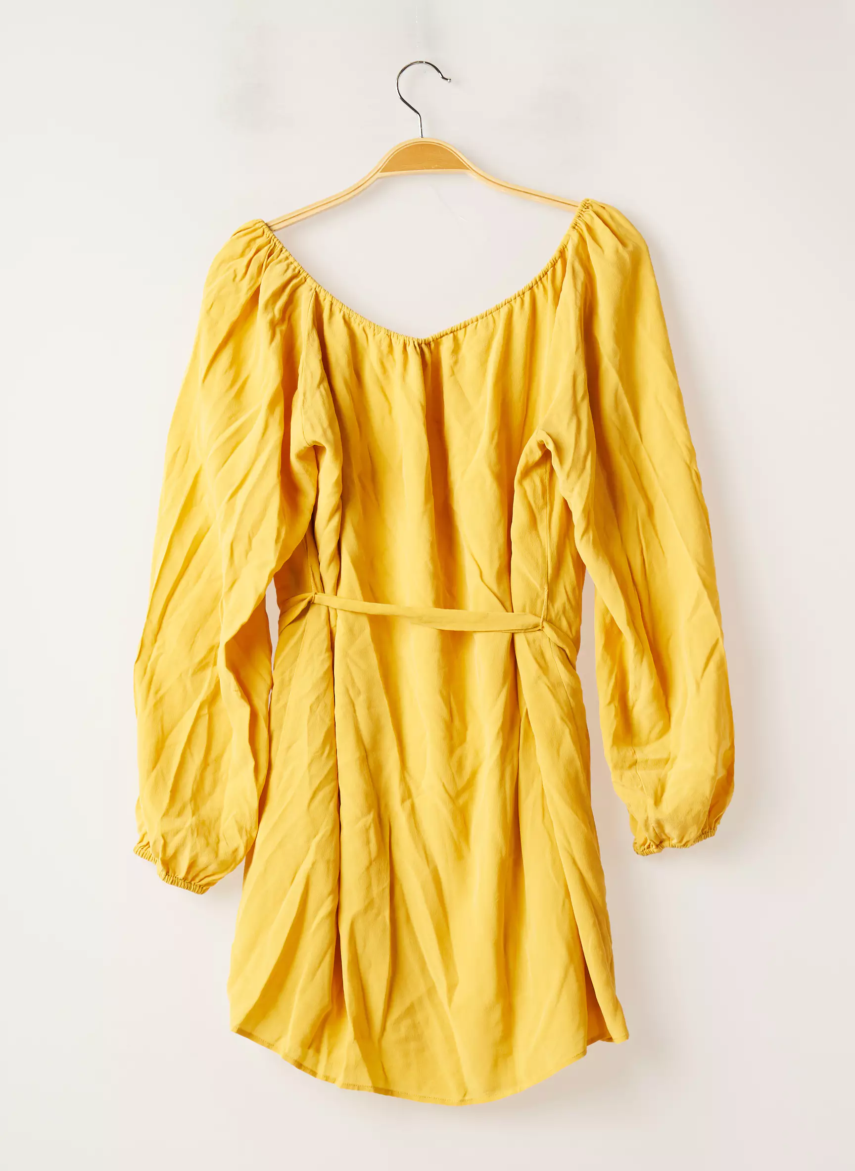 Sezane Robes Courtes Femme couleur jaune