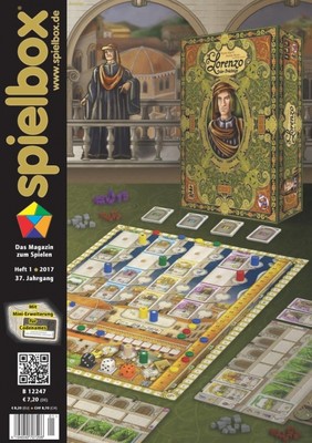 spielbox 2017 Heft 1 (Mini-Erw. für Codenames)