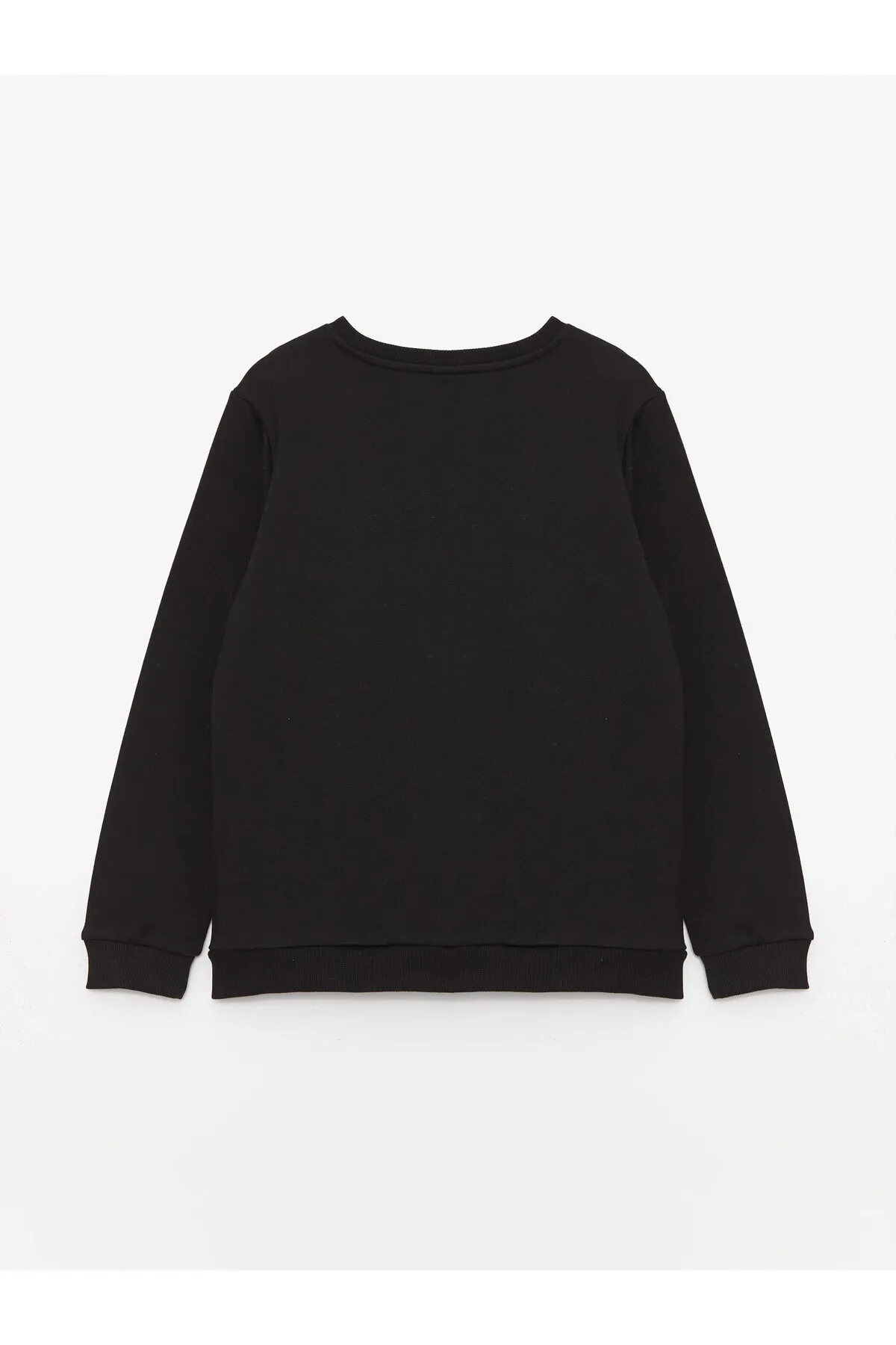 LC Waikiki  Bedrucktes Langarm-Sweatshirt für Mädchen mit Rundhalsausschnitt