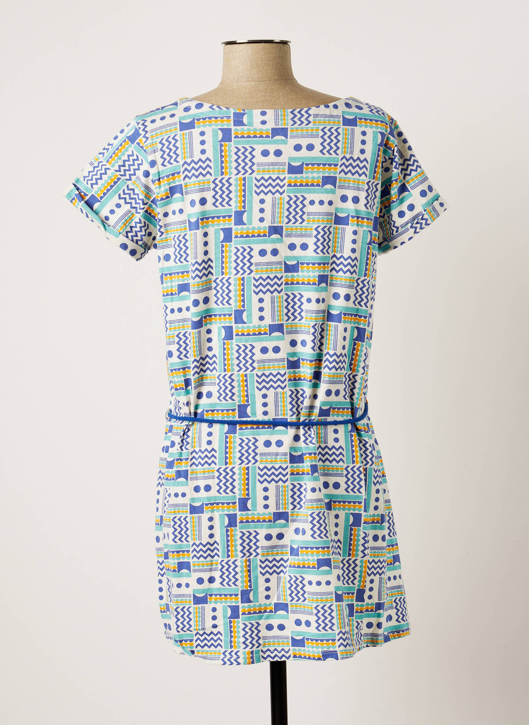 Princesse Nomade Tuniquemanchecourte Femme couleur bleu