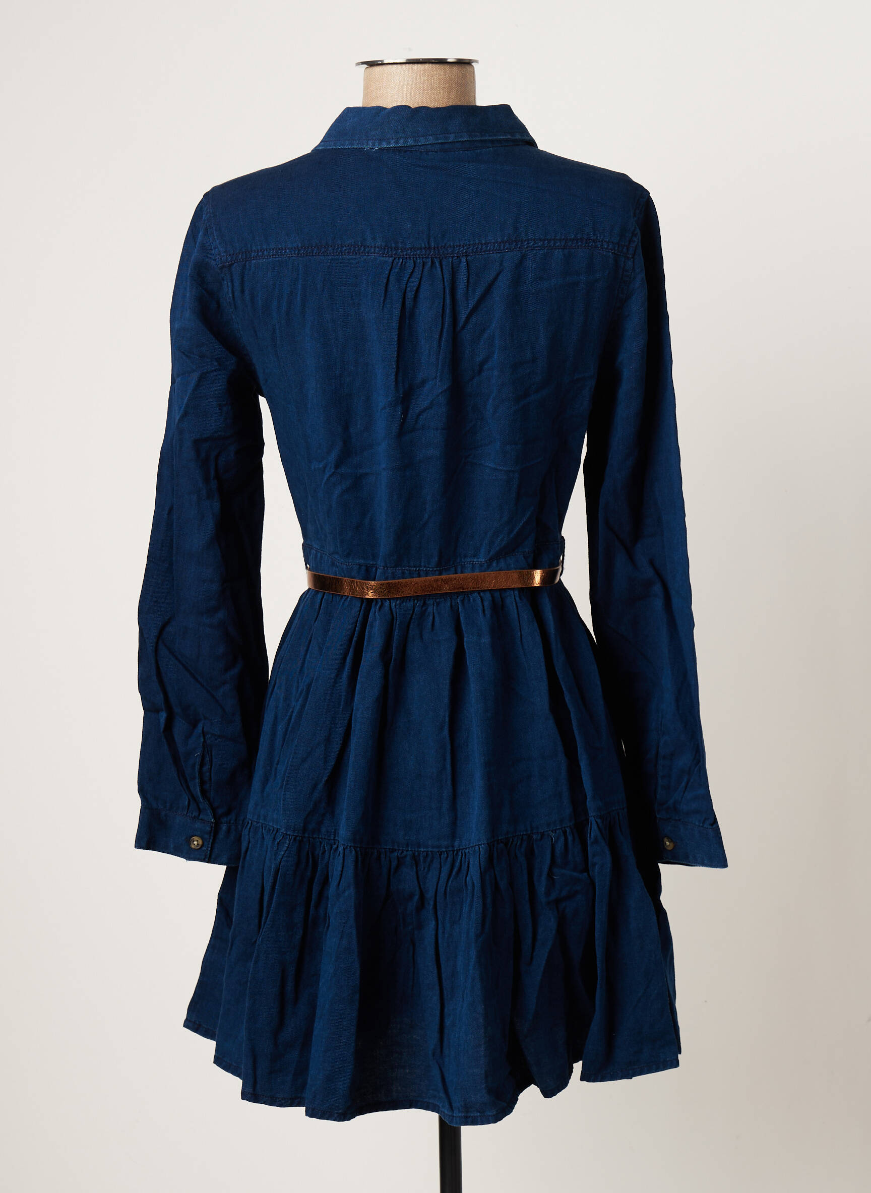 Mayoral Robes Mi Longues Fille couleur bleu