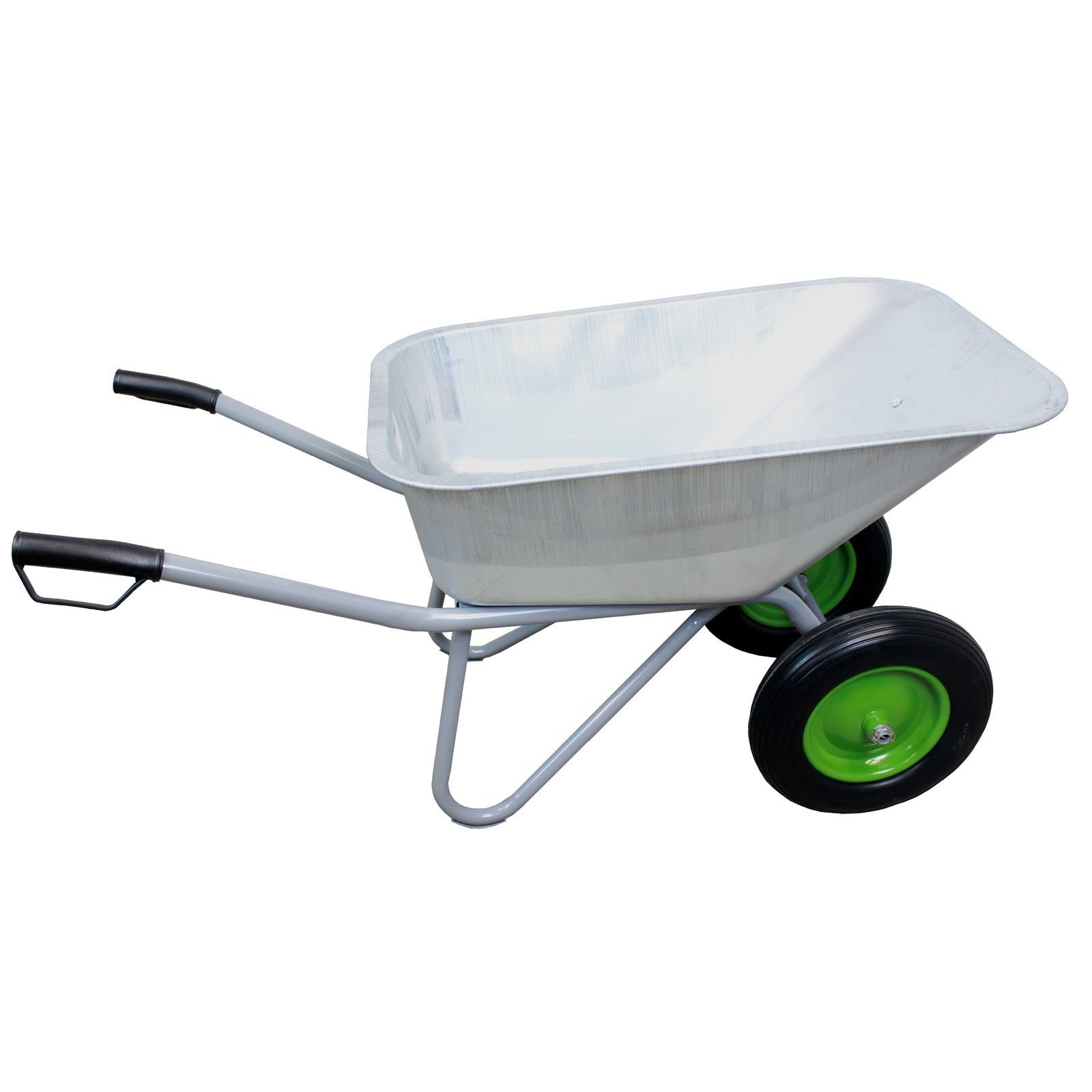 TRUTZHOLM Schubkarre Schubkarre Schiebkarre Gartenkarre Zweiradkarre 2-Rad PU Rad 150l