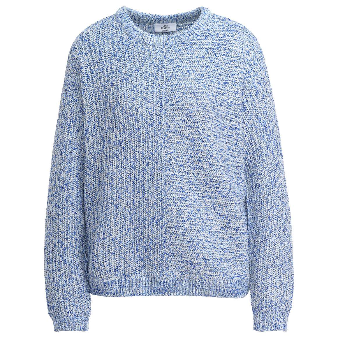 Damen Strickpullover mit Rundhalsausschnitt