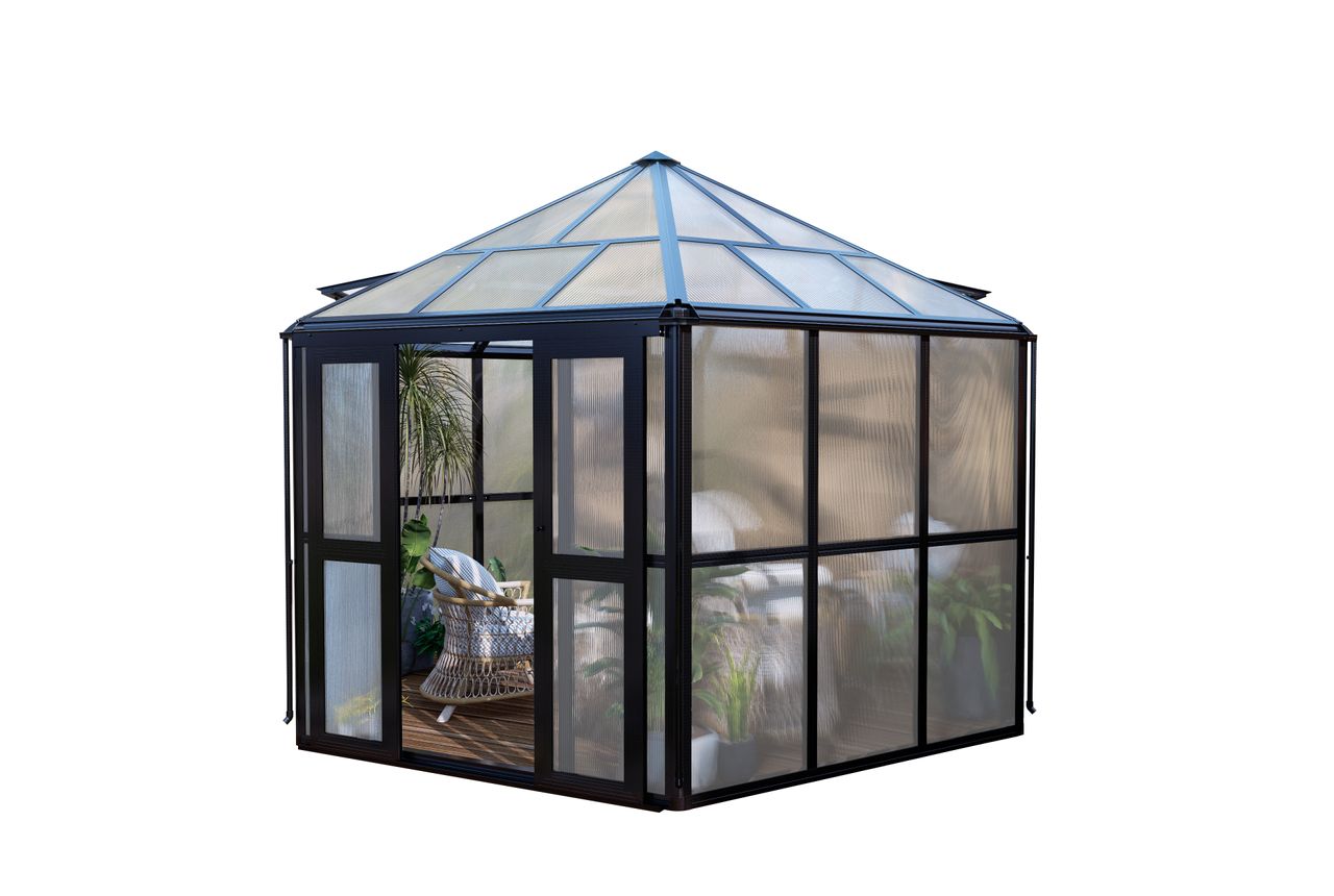 HC Home & Living Wintergarten/Sommergarten haus, Gartenpavillon, ca. 390 x 343 x 290 cm