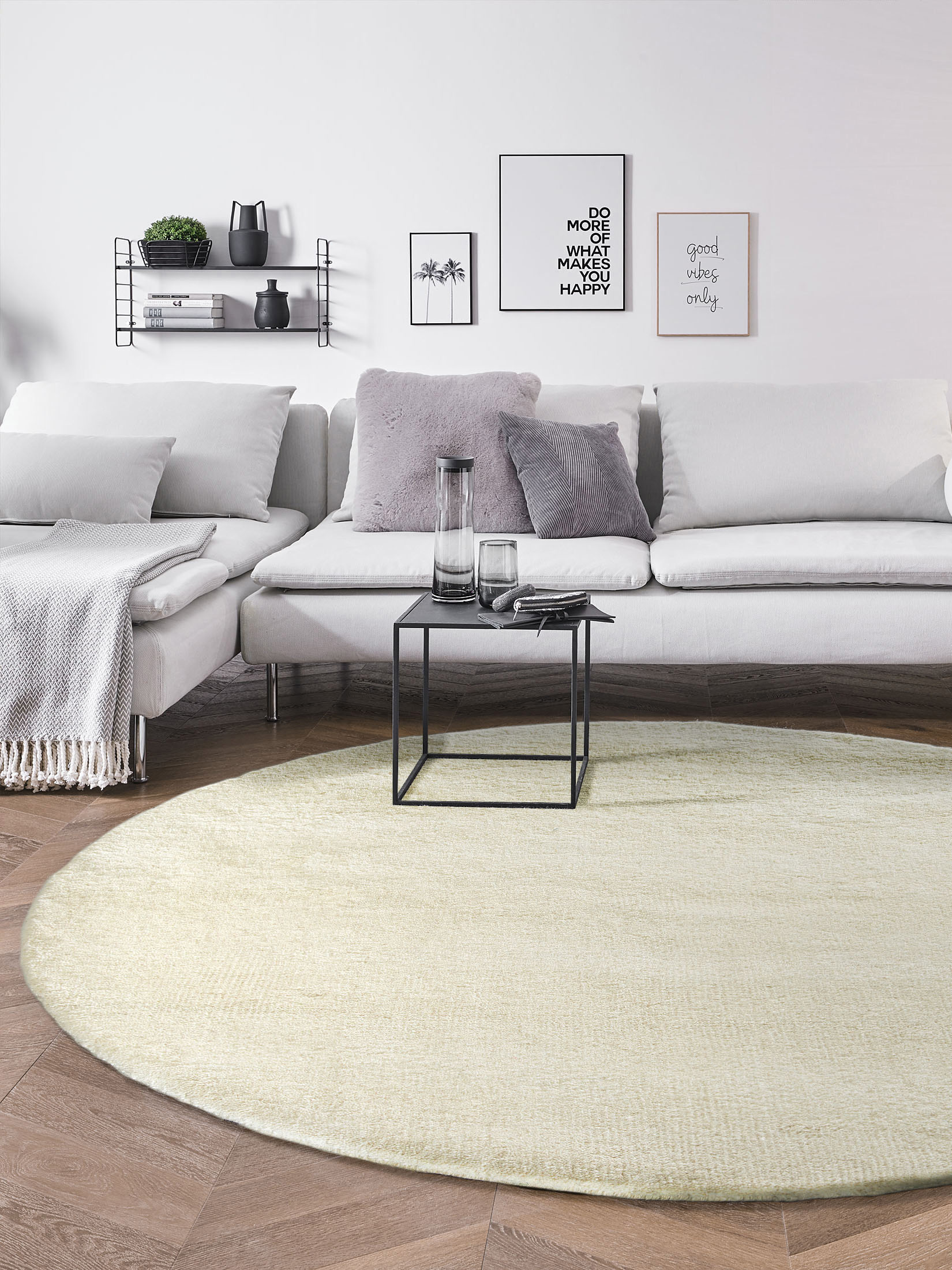 Mavora Woll-Teppich, Ivory