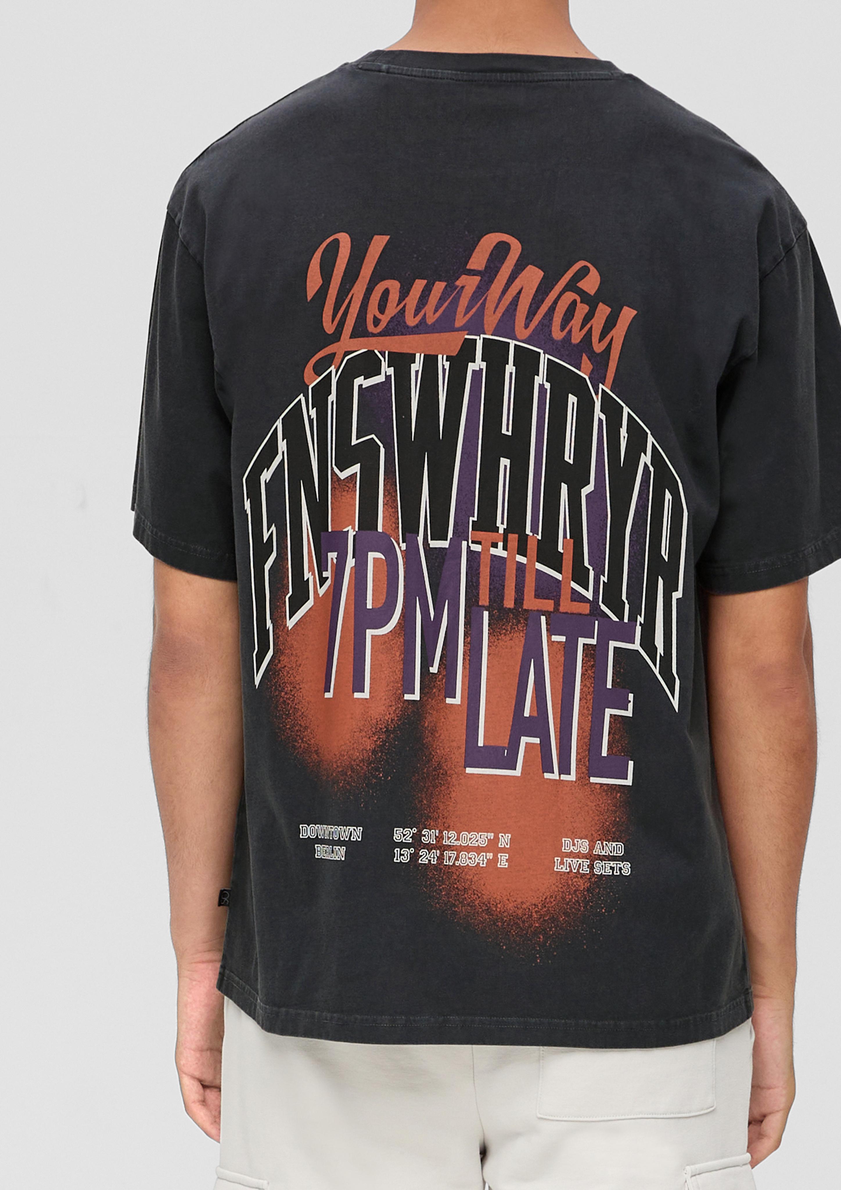 T-Shirt mit Rückenprint  2134887-98D0
