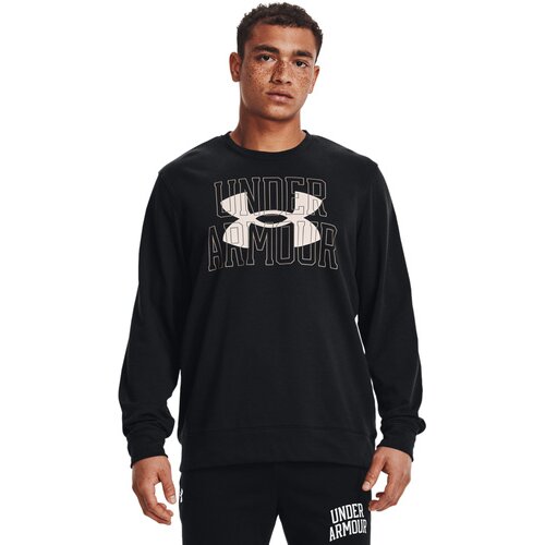 HERREN LANGARM RIVAL TERRY LOGO CREW