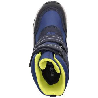 Geox J Himalaya Boy Klett Boots in blau