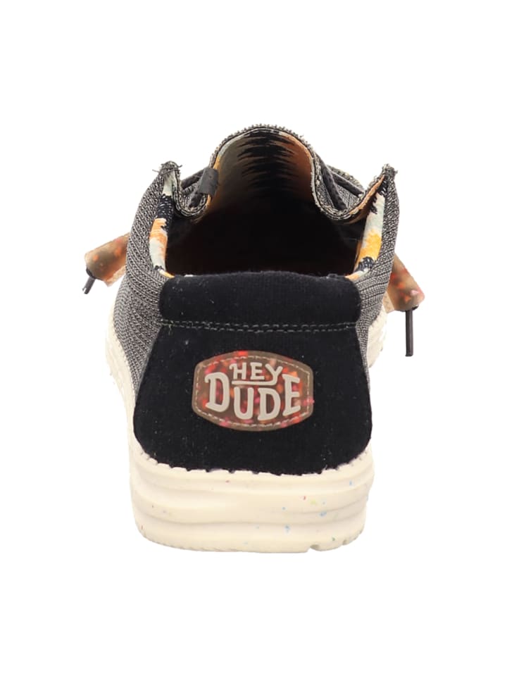 Hey Dude Mokassin Schnürschuhe in Grau günstig kaufen