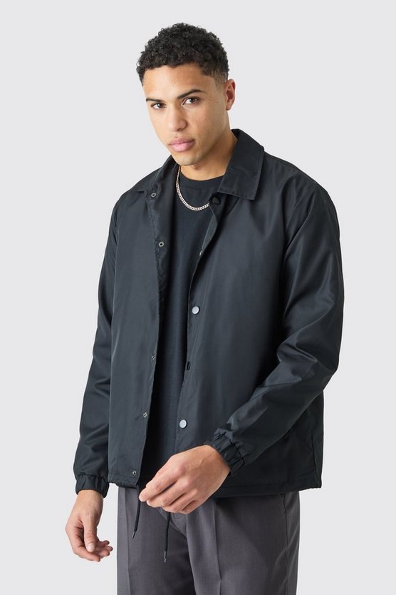 Coach-Jacke mit Kragen