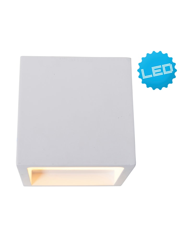 näve LED Wandleuchte in weiß - (L)11.5 cm x (B)11.5 cm x (H)11.5 cm - EEK G günstig kaufen onesize