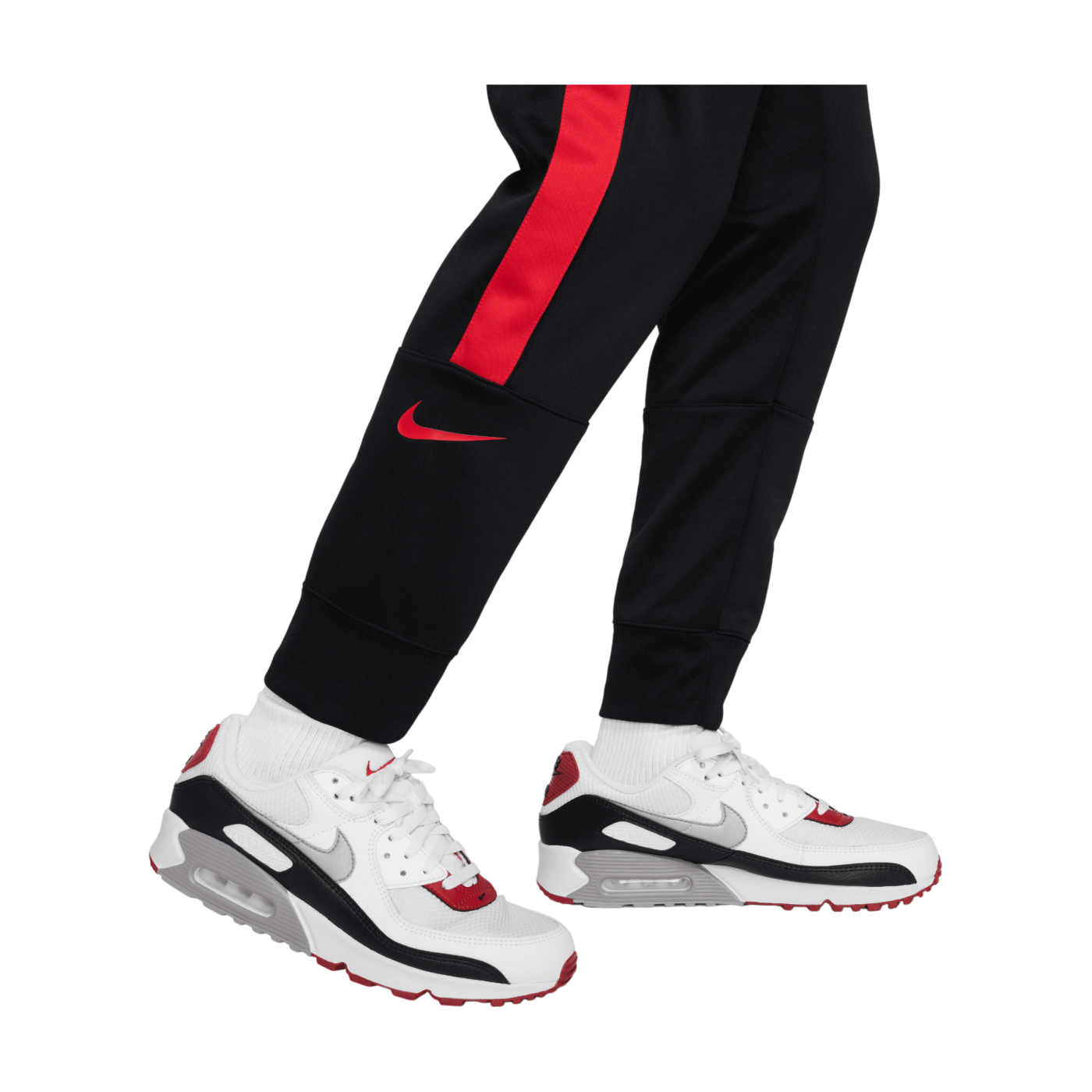 Nike Air Jogginghose Schwarz Rot F011