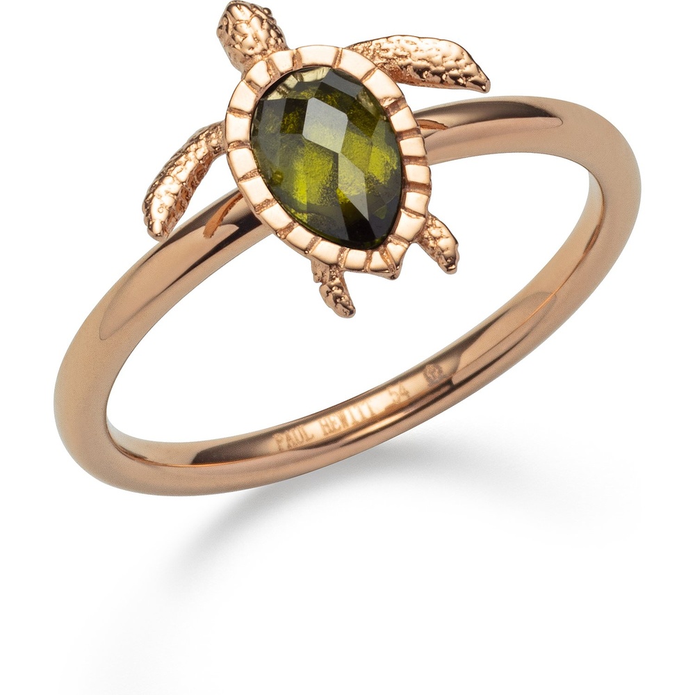 Paul Hewitt Bague pour femme Acier inoxydable recylé or rose Bague