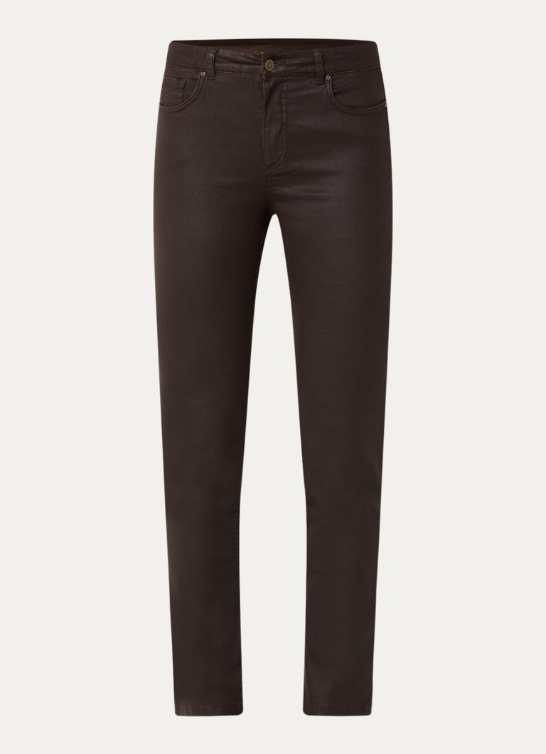 Blugi skinny cu talie înaltă și decolorare de la Gerard Darel Nouria