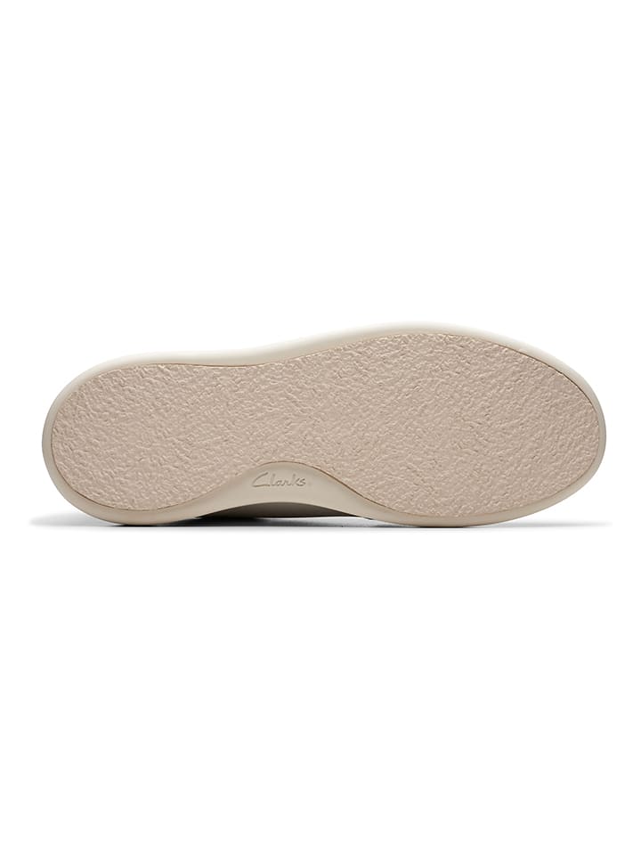 Clarks Leder-Sneakers ''Courtlite Run'' in Weiß günstig kaufen