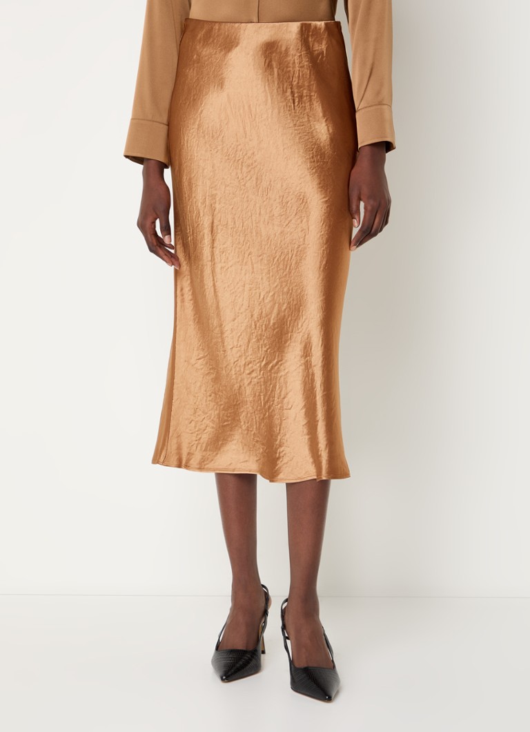 MaxMara Fusta Midi din Satin Alessio
