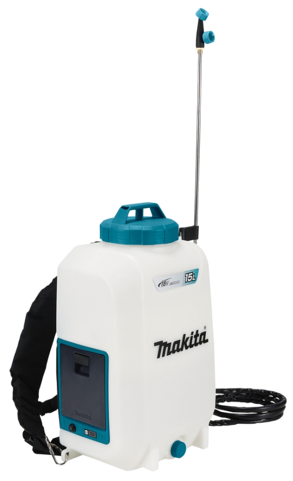 Pulvérisateur à pression dorsal sans fil Makita DUS158Z, 15 litres, 18 volts (batteries et chargeur non inclus).