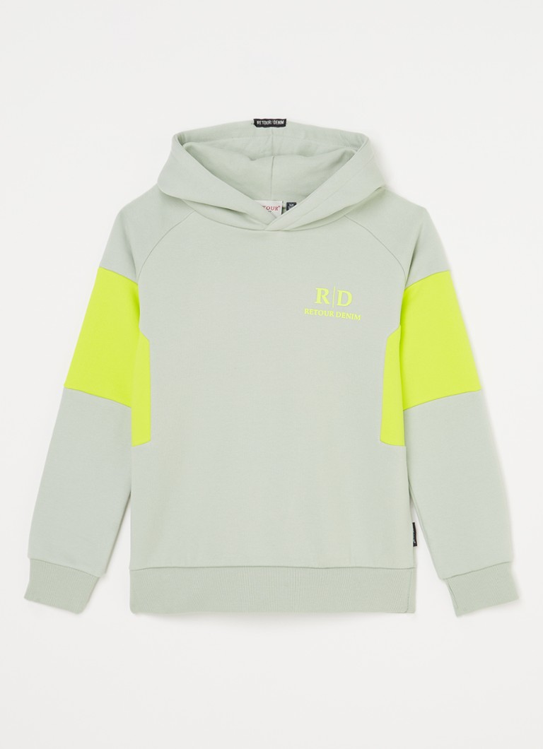 Retour Jeans  Rick hoodie in biologische katoenblend