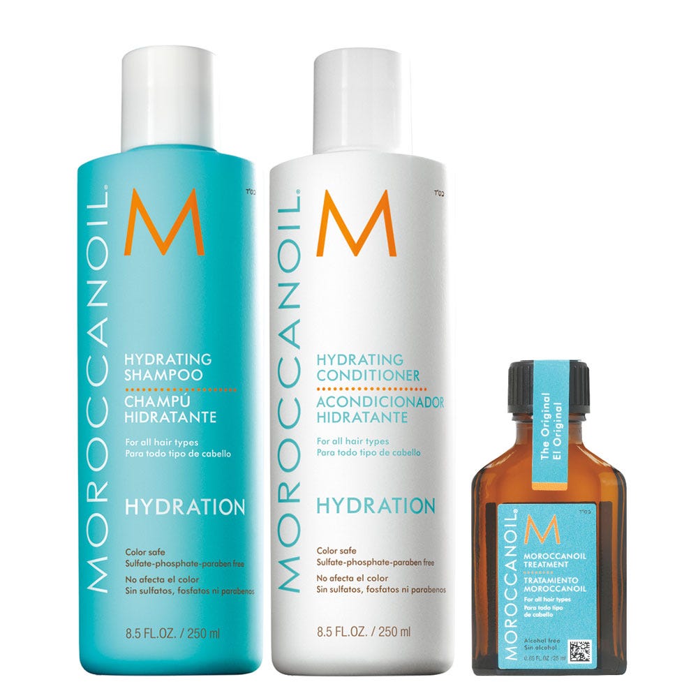 Moroccanoil Hydrating Set im Bundle mit Öl
