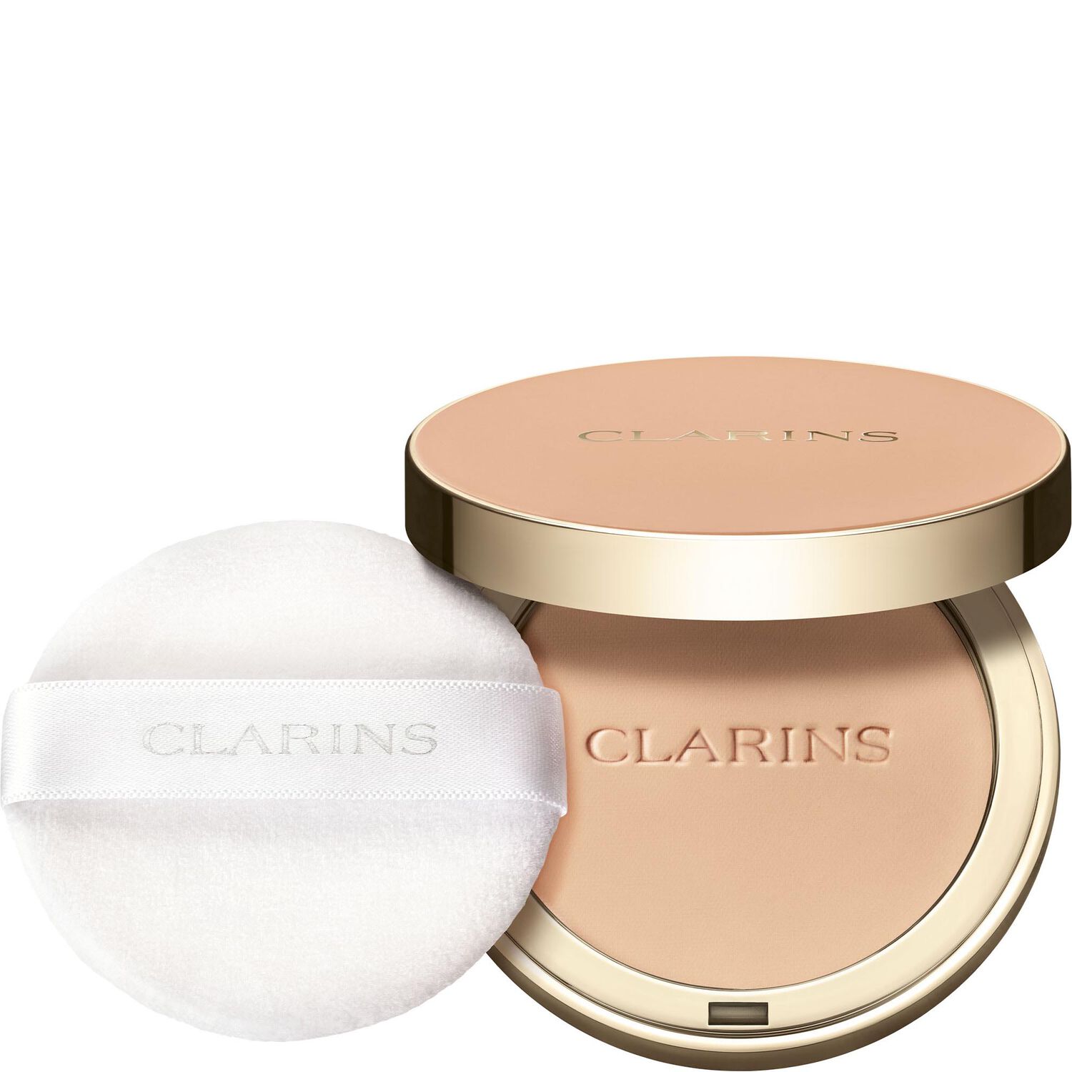 Clarins Ever Matte Compact Powder Poudre compacte matifiante infusée au lait de pêcher