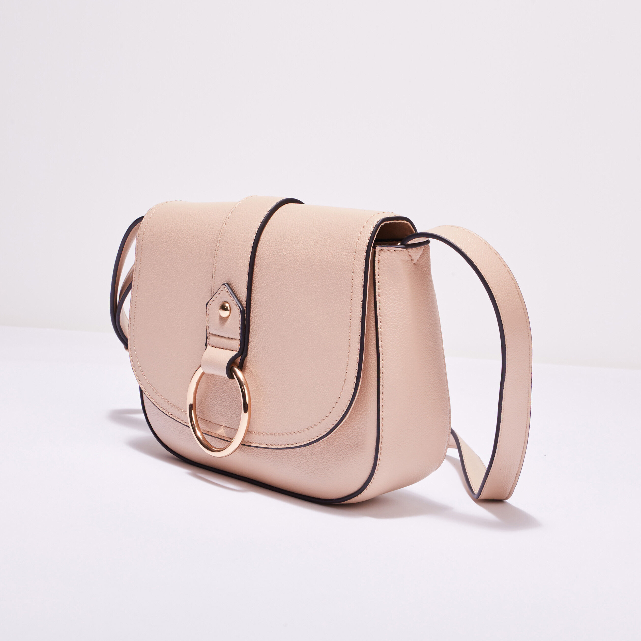 Sac besace avec boucle sable femme | Cache Cache