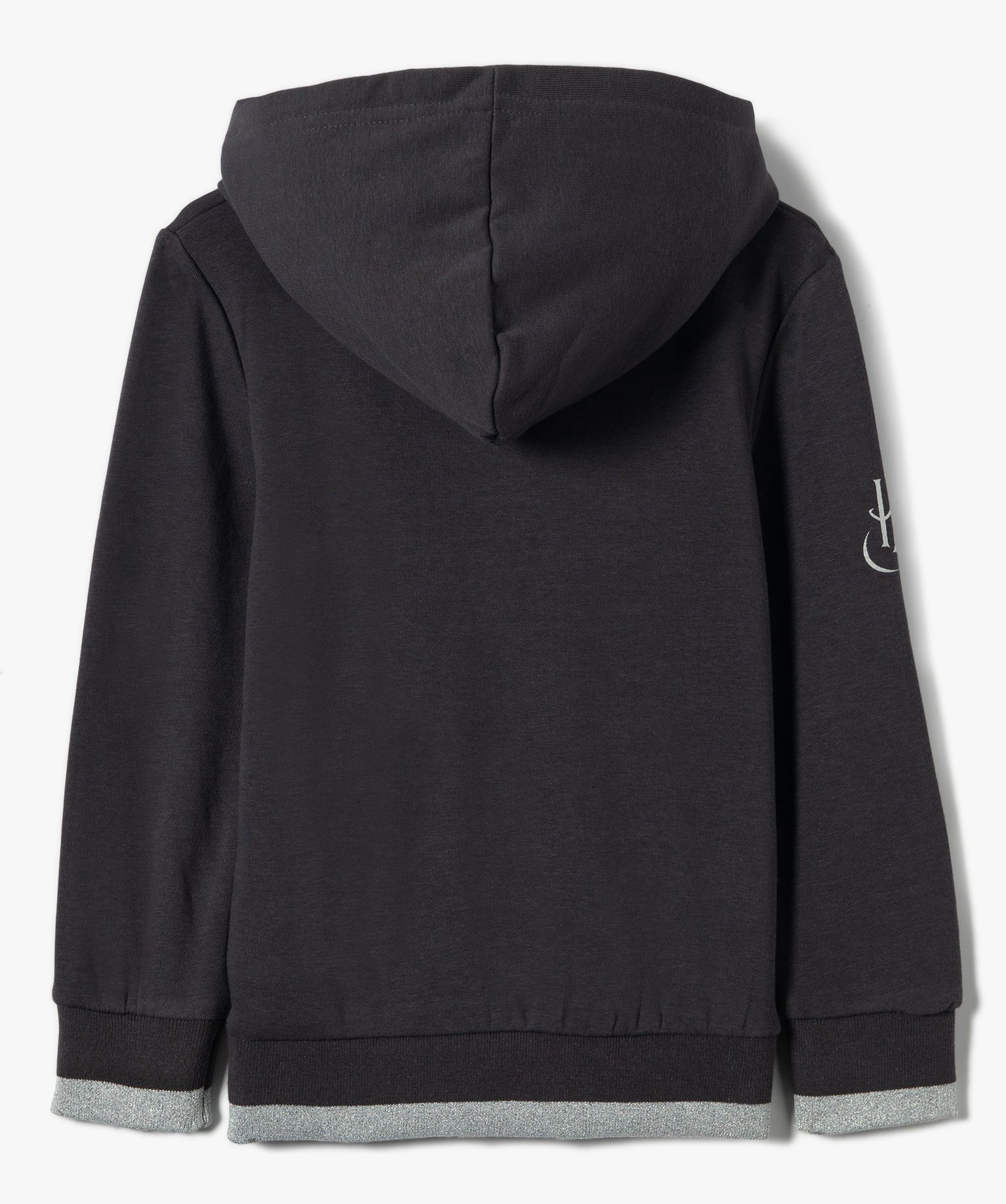 Sweat fille à capuche imprimé - Harry Potter gris fonce | GEMO