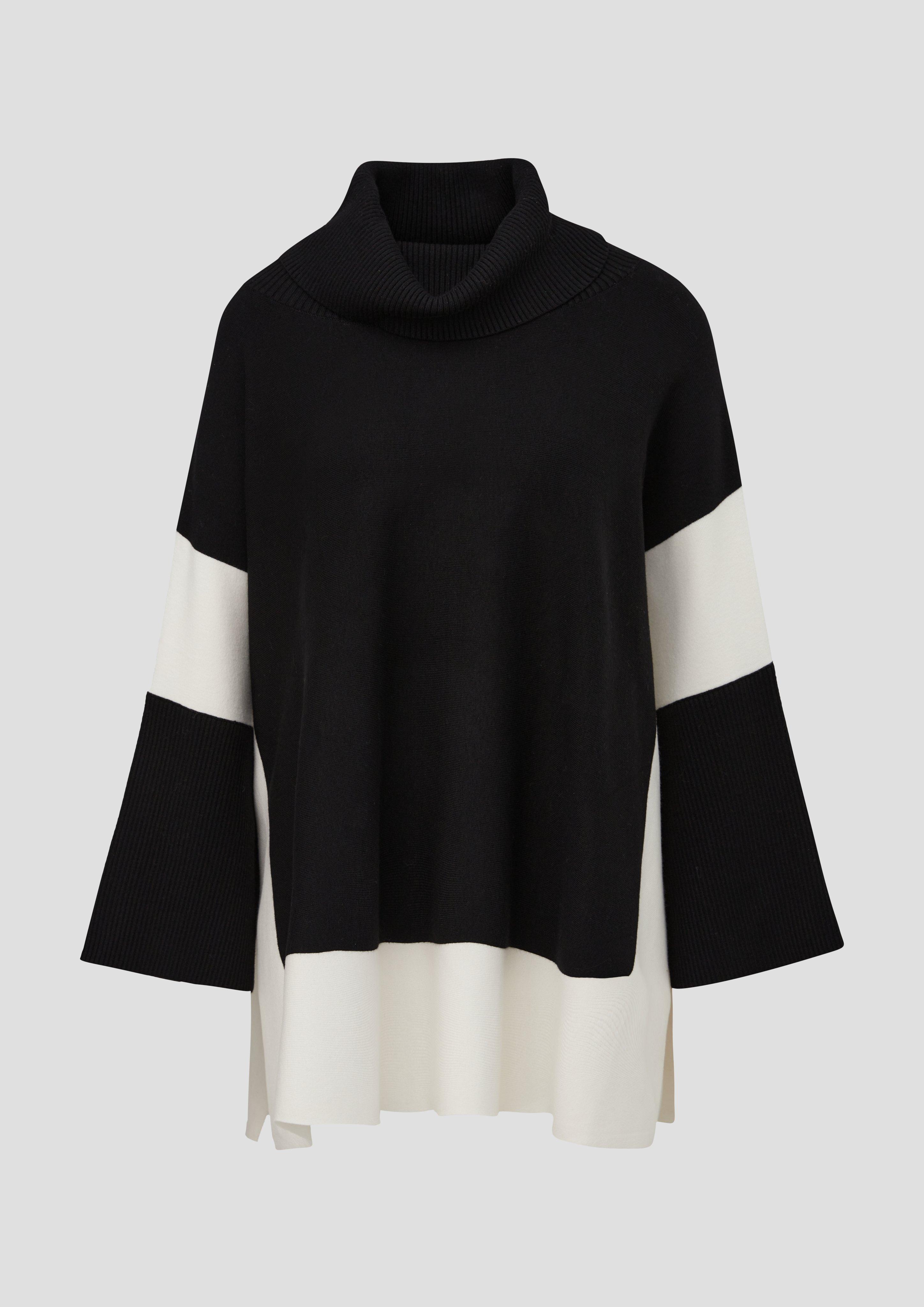 Poncho mit Viskose  2138285-99X6
