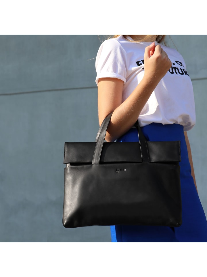BACCINI Leder-Laptoptasche 15