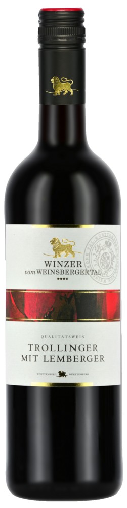 Württembergische WZG Weinsberger Tal Trollinger Mit Lemberger Qba 0,75 l 6er Karton