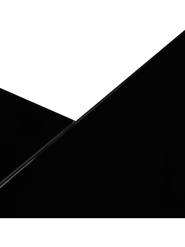 KADIMA DESIGN Eckschreibtisch Glas modern Winkelwahl, Bürotisch minimalistisch in Schwarz günstig kaufen