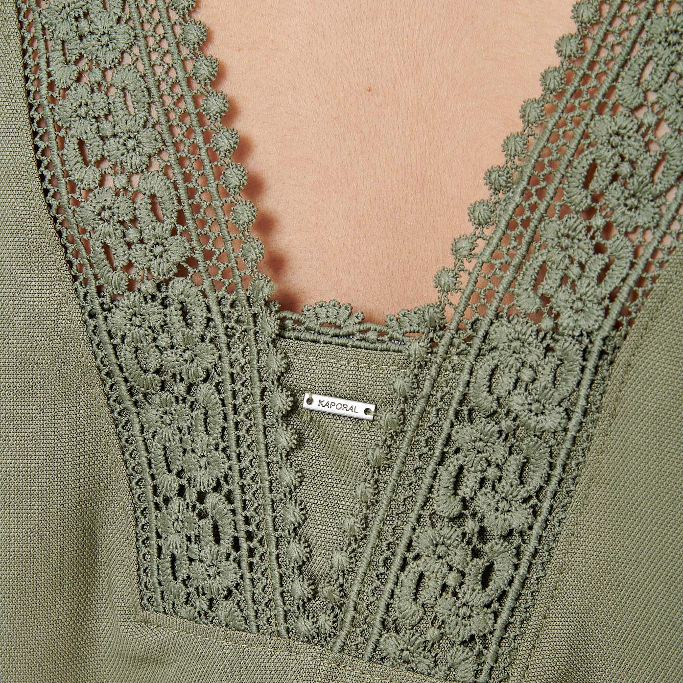 BLACE  Blouse kaki femme