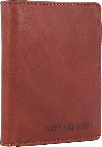 Greenburry Vintage Washed Geldbörse Leder 10 cm