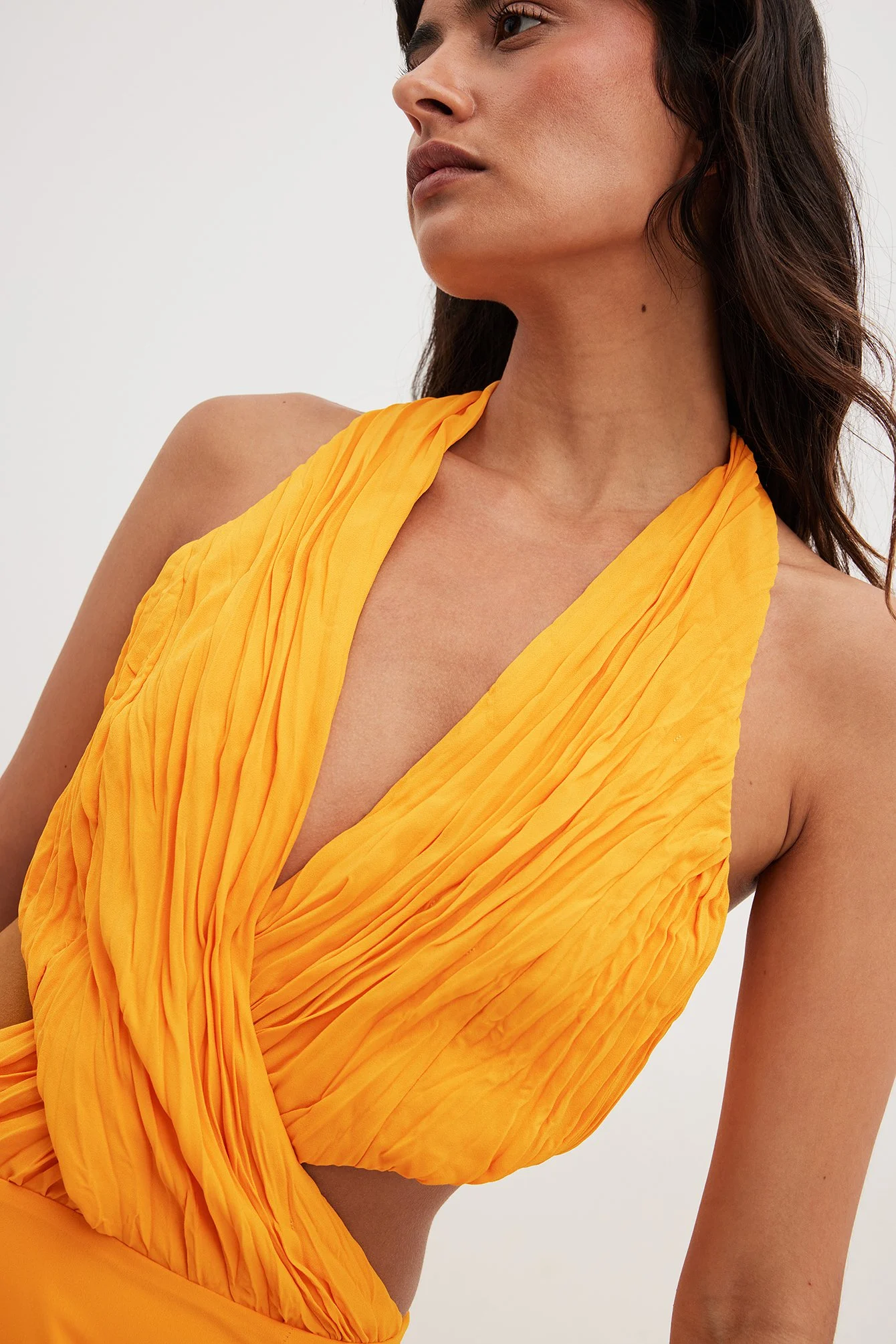Neckholder Maxikleid