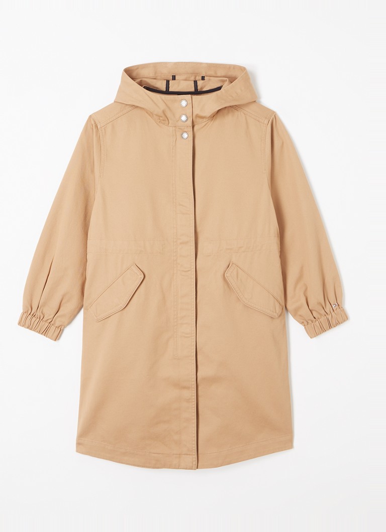 Parka Tommy Hilfiger avec cordon de serrage et capuche
