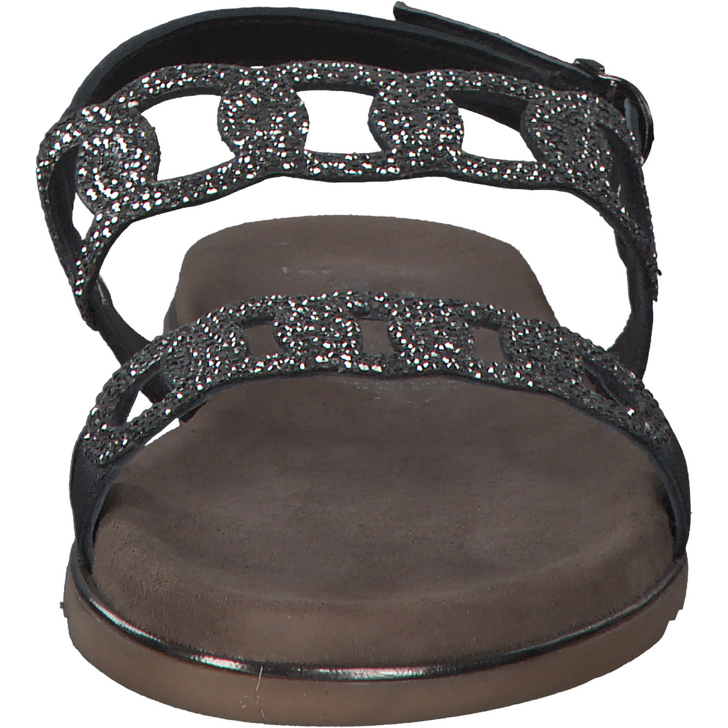Marco Tozzi 28121, Klassische Sandalen, Damen, Schwarz