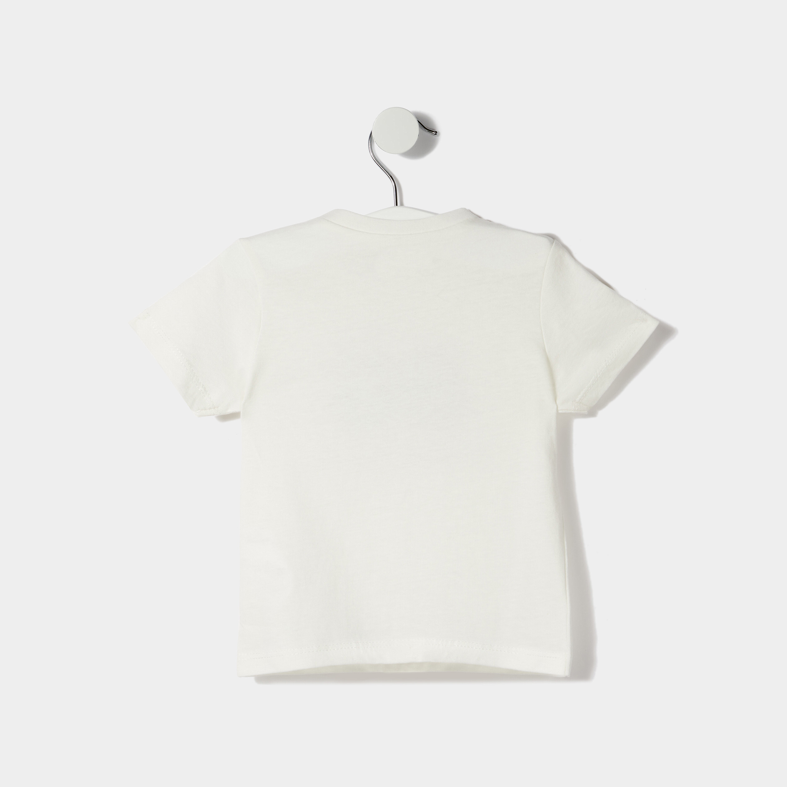 T-shirt manches courtes blanc bébé garçon | La Halle
