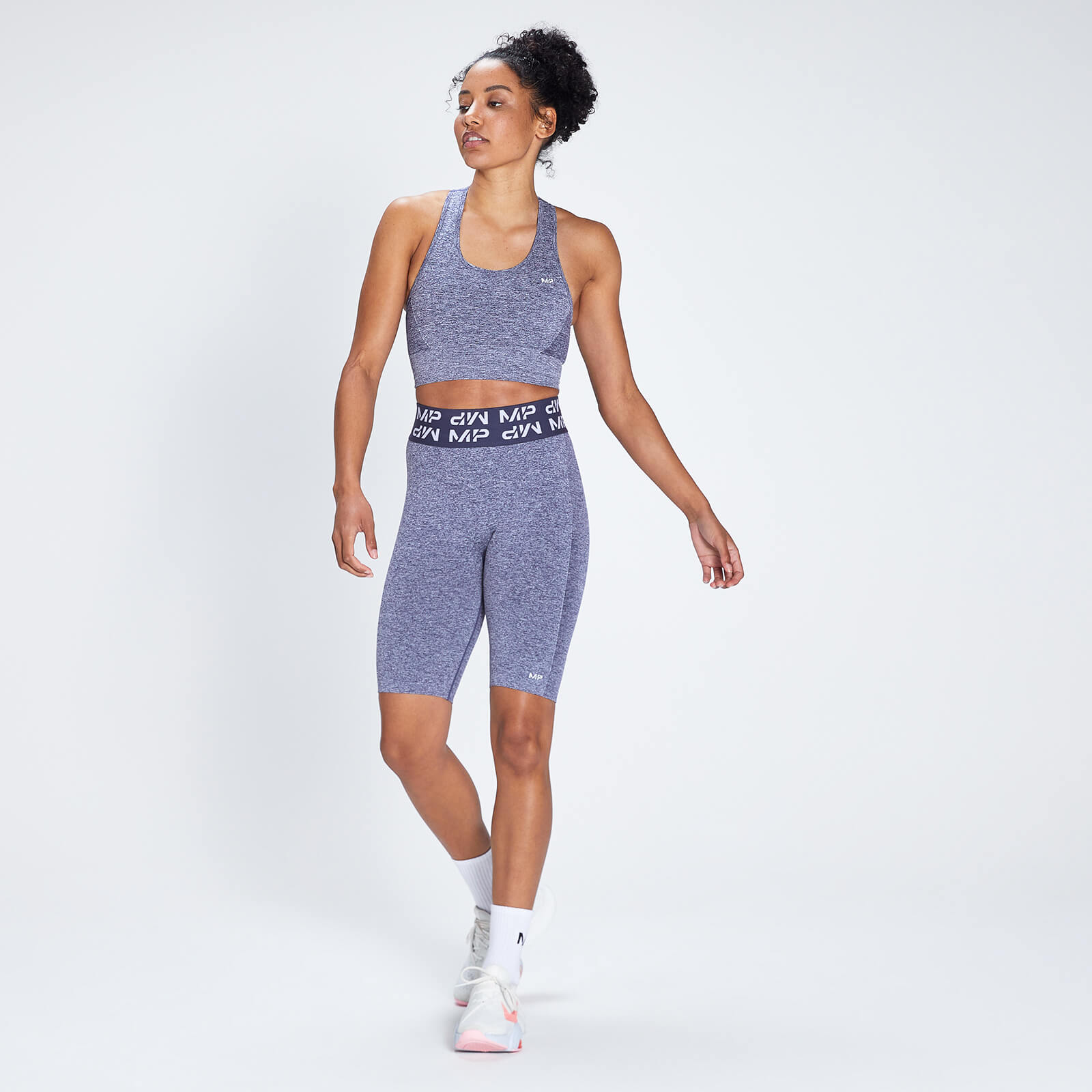 MP Curve Women's Cycling Shorts - Galaxy Blue