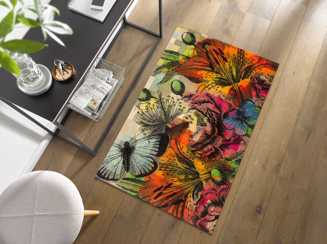 Fuma Rutschfeste Fußmatte Magic Garden 120 x 70 cm