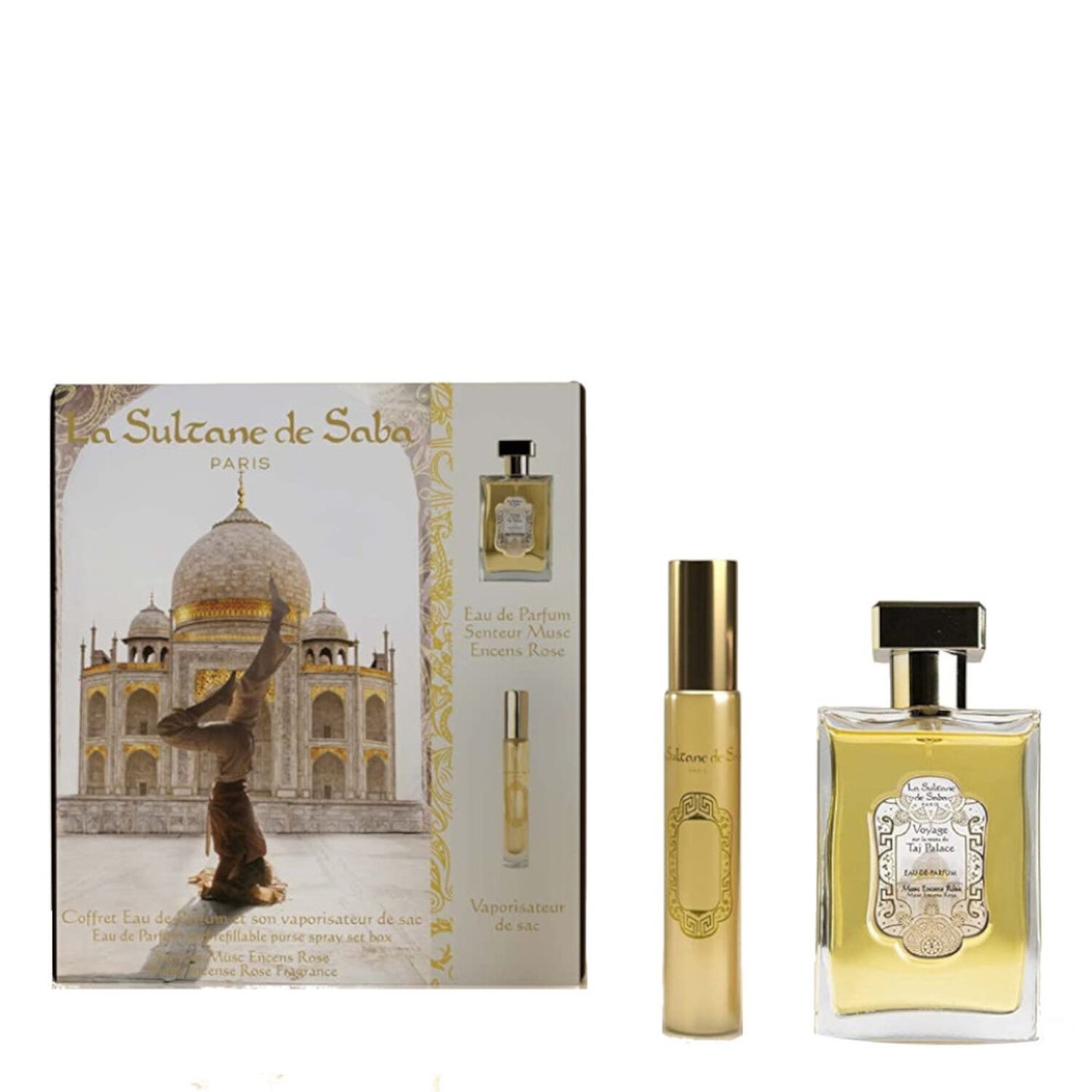La Sultane de Saba Voyage sur la Route de Taj Palace Coffret Eau de Parfum 50 ml + 10 ml