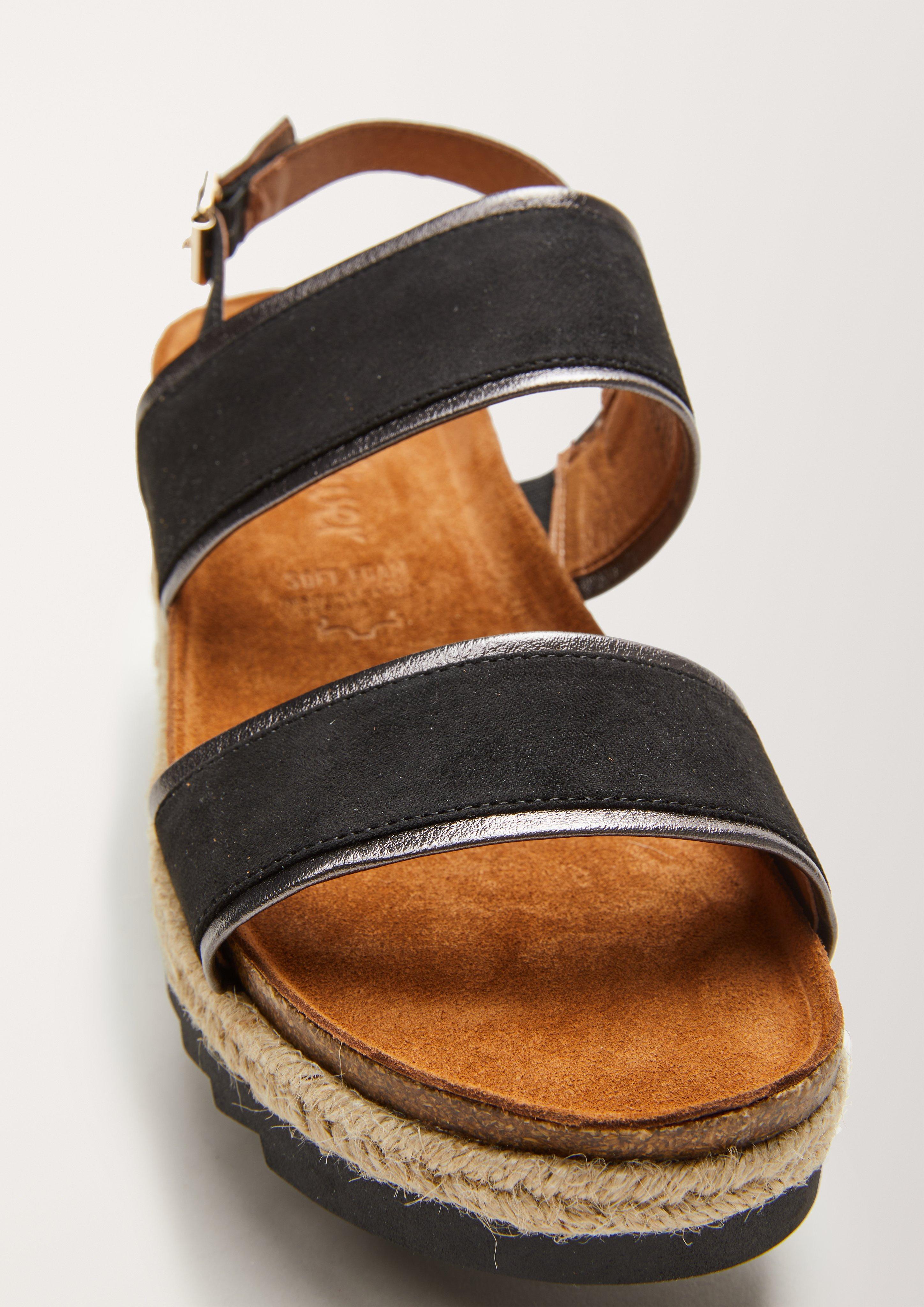 Sandalen mit Plateausohle  6005781-001