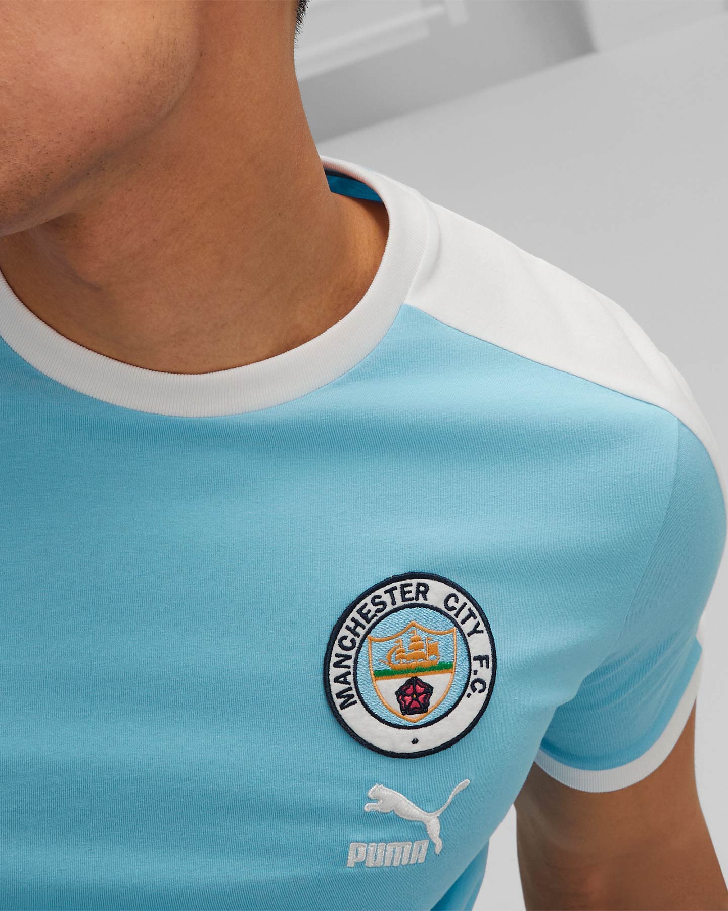 Oficiálne futbalové oblečenie Puma Manchester City T7 M 769495-01