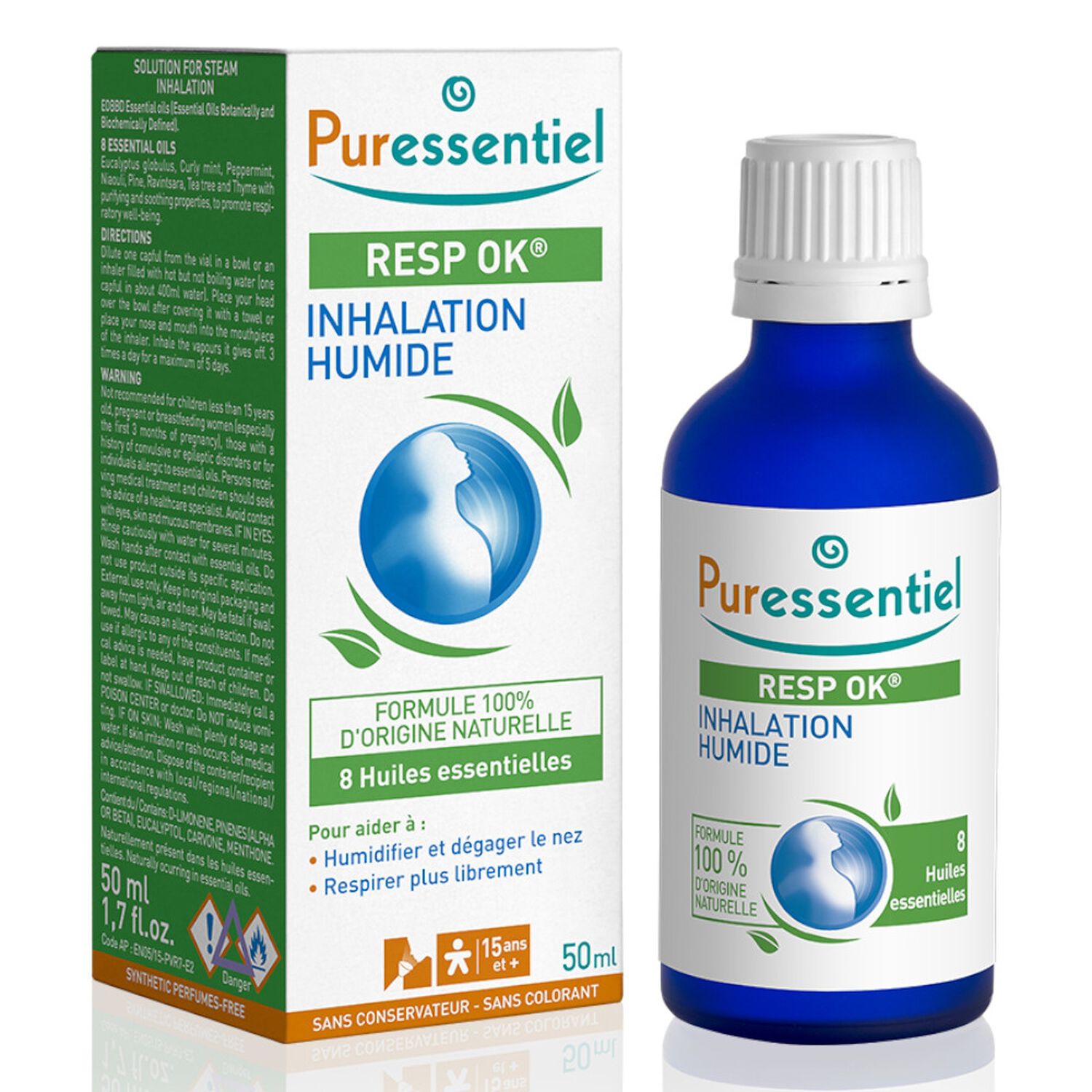 Puressentiel Respiratoire Inhalation Humide 50 ml