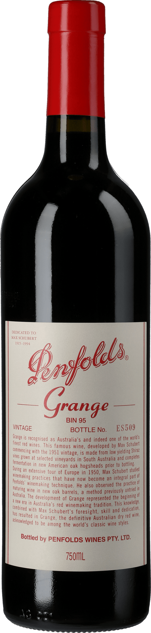 Penfolds: Bin 95 Grange  2016