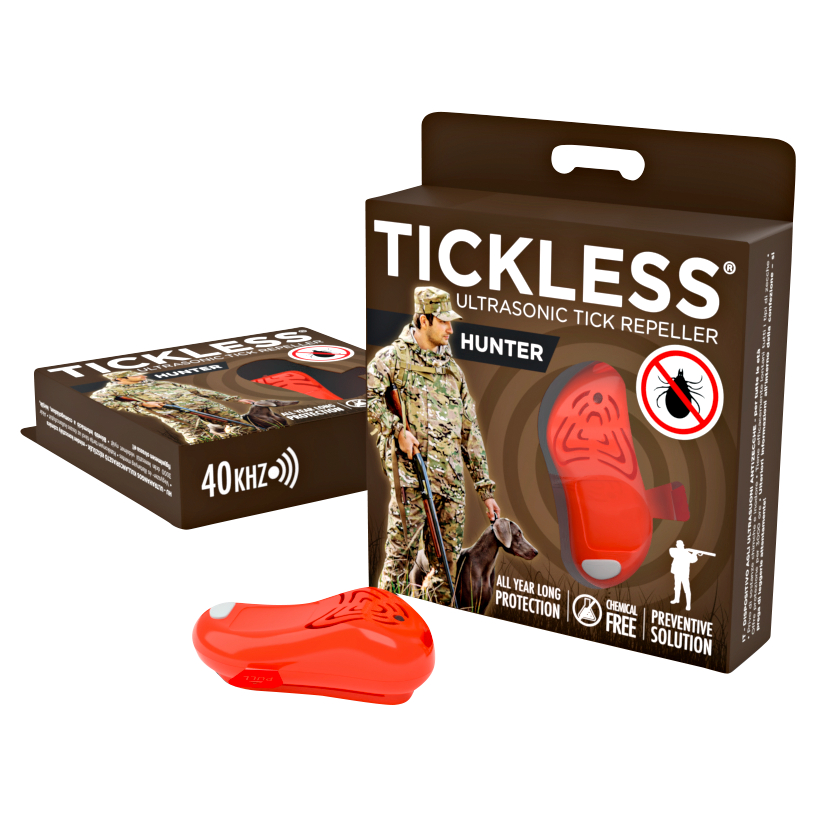 Tickless Ultraschallgerät Hunter (orange)