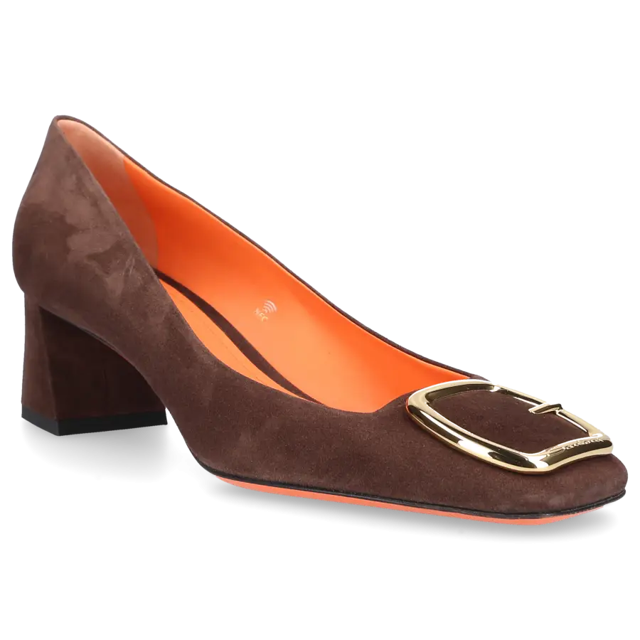 Santoni - Pumps 70109 Veloursleder - braun