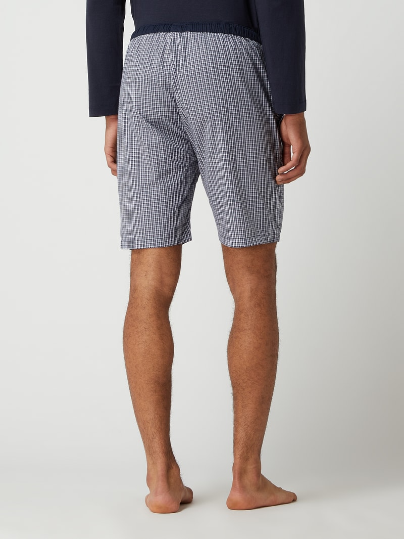 Pyjama-Hose aus Baumwolle in blau