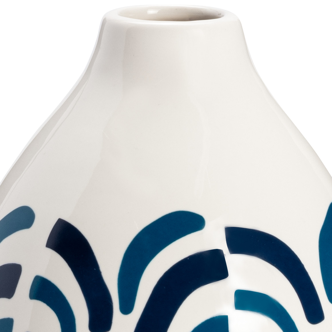 Vase mit Muster
